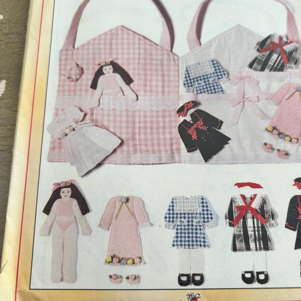 5/$25 Betsy McCall crafts 8207sew Doll Clothes Pattern - Picture 2 of 6